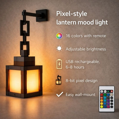 Pixelion™ Pixel Lantern Mood Light (Rechargeable)
