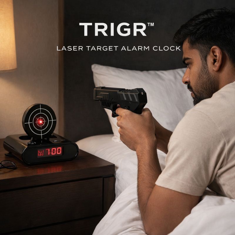 TRIGR™ | Laser Target Alarm Clock