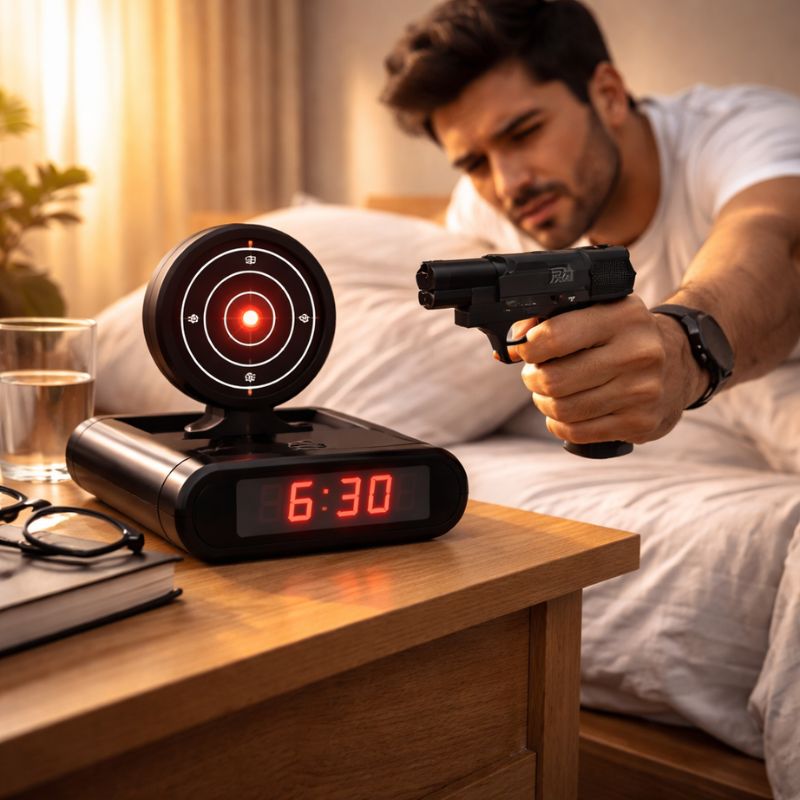 TRIGR™ | Laser Target Alarm Clock