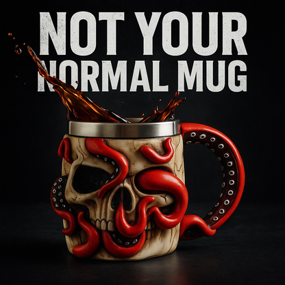 T-Skull™ 3D Resin Mug