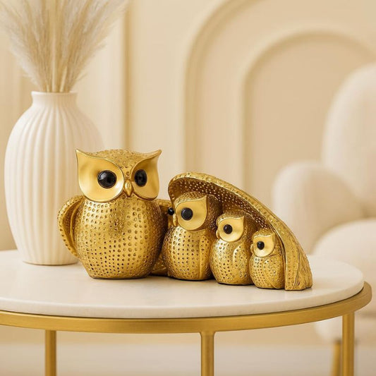 Kakuku™ Golden Owl Family