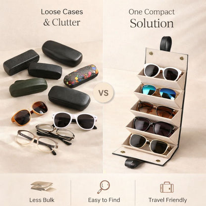 LUNOR™  Foldable Eyewear Organizer