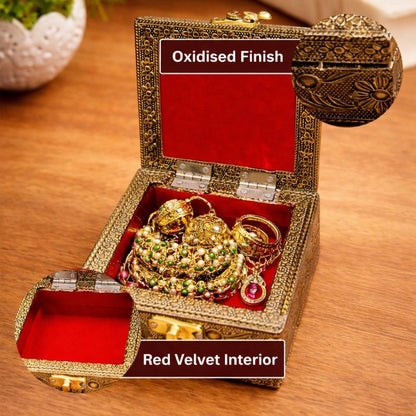 Kosha™ Lockable Pichwai Keepsake Box