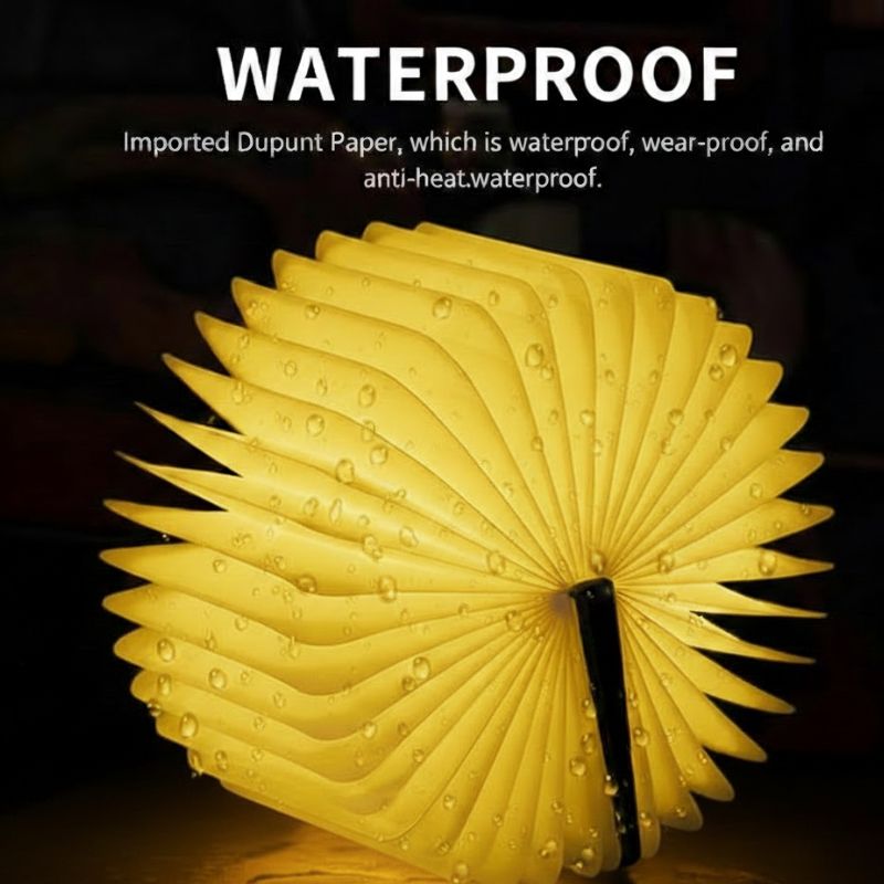 LumaFold™ Foldable Book Lamp