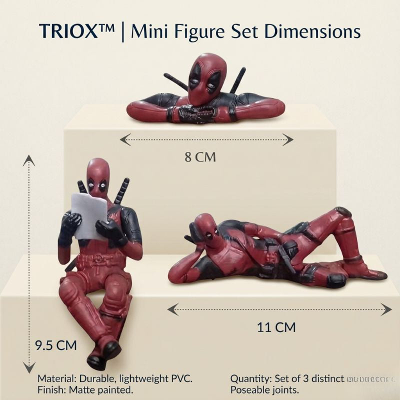 TRIOX™ | Mini Figure Decor Set