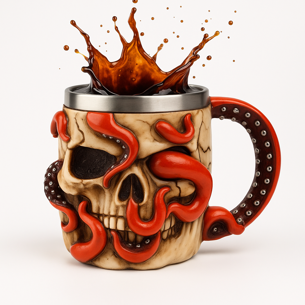 T-Skull™ 3D Resin Mug