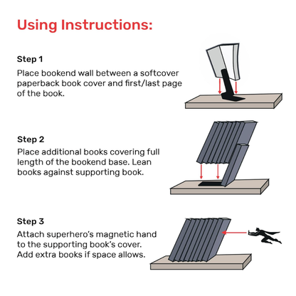 BRIK™ Magnetic Illusion Bookend