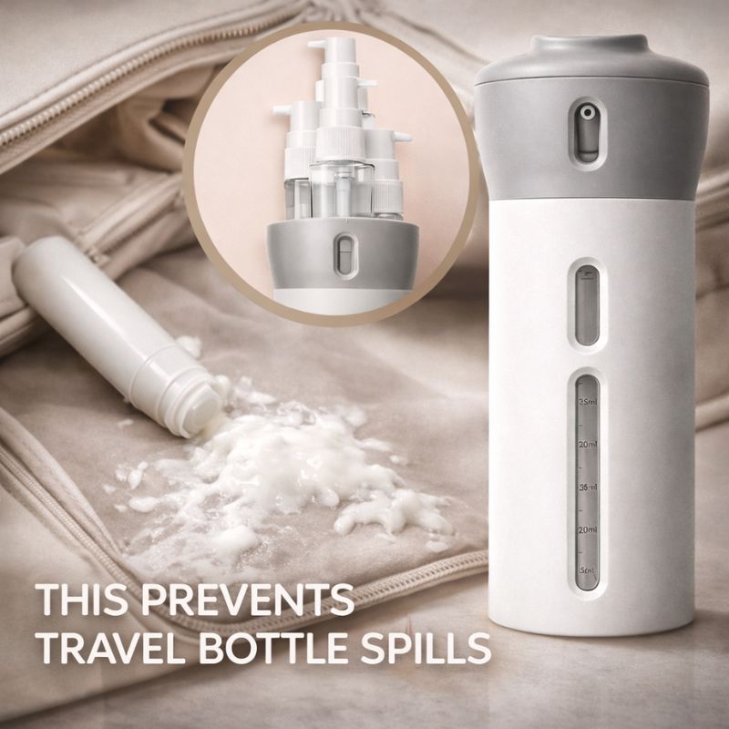 Dispensa™ 4-in-1 Rotating Travel Dispenser