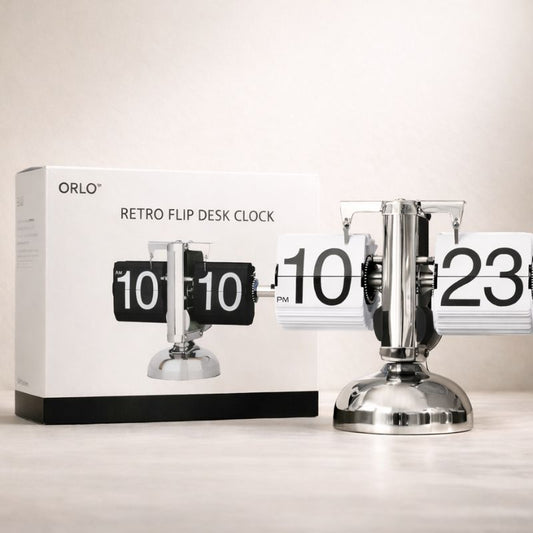 ORLO™ | Retro Flip Desk Clock