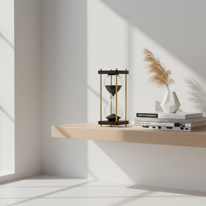 TimelessFlow™ Hourglass Showpiece