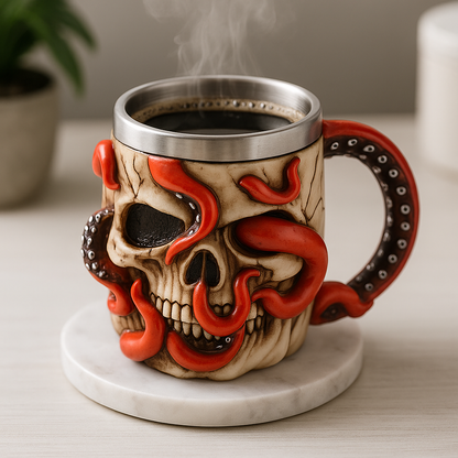T-Skull™ 3D Resin Mug